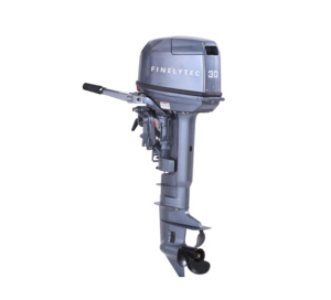 มอเตอร์เรือยางแบบเพลาลমตยาว 30 ซีซี สำหรับเรือกู้ภัย เรือจำลอง - Product Image 1