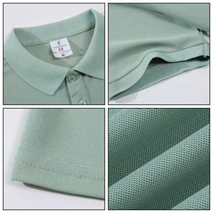 Chemises Polo Personnalisées en Polyester 2026 – Modèle Été à Revers et Manches Courtes avec Logo Brodé et Imprimé - Product Image 6