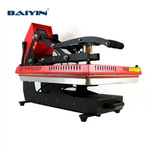 38*38cm Luxury Automatic open heat press with drawer Magnetic sublimation machine 40*50 cm BaiYin 011B