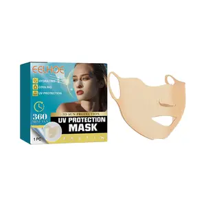 EELHOE maschera protettiva UV maschera protettiva estiva riparazione all'aperto protezione dell'acqua della pelle del viso