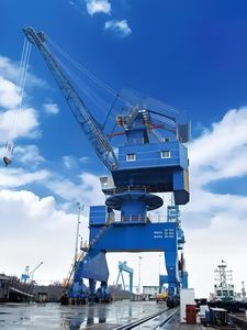 Grues à portique d'orientation à <span class=keywords><strong>portail</strong></span> à potence unique de haute qualité Grues d'expédition à engrenages à <span class=keywords><strong>bras</strong></span> de quai à vendre - Product Image 6