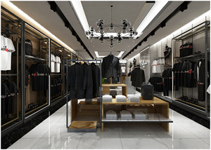 Cao cấp trang phục nam giới cửa hàng thiết kế trang phục nam giới cửa hàng quần áo phù hợp và hiển thị người đàn ông cửa hàng quần áo kệ trưng bày và đồ nội thất - Product Image 5