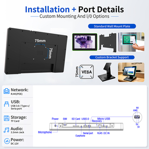 <span class=keywords><strong>Tablet</strong></span> PC Commerciale Android 10 RK3566 da 13,3 Pollici per Ordinazioni in Ristoranti, Riunioni Aziendali, Appuntamenti, Display LCD, 1 Anno di Garanzia - Product Image 3