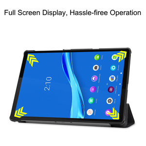 Étui en cuir PU avec support magnétique fin imprimé en soie <span class=keywords><strong>pour</strong></span> <span class=keywords><strong>Lenovo</strong></span> Tab <span class=keywords><strong>M10</strong></span> <span class=keywords><strong>FHD</strong></span> <span class=keywords><strong>Plus</strong></span> 10.3 TB-X606F/X - Product Image 5