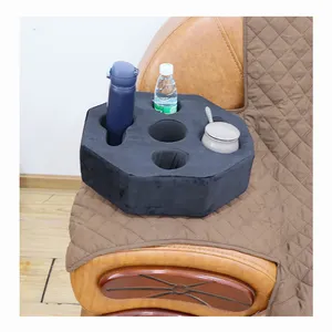 Oreiller porte-gobelet pour canapé-porte-boisson multifonctionnel avec coussin doux pour salon et soirée cinéma - Product Image 1