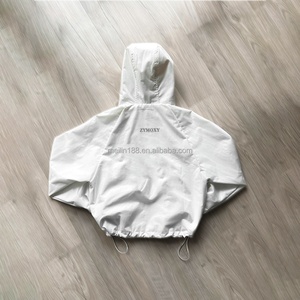 Vestes coupe-vent en nylon de haute qualité pour hommes, design personnalisé, imperméables et résistantes au vent, avec fermeture éclair. - Product Image 2