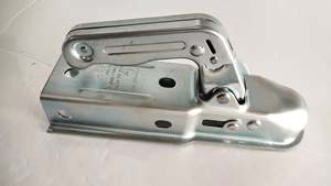 <span class=keywords><strong>Attelage</strong></span> de remorque de style européen, coupleur de boule de remorquage 50 mm pour <span class=keywords><strong>caravane</strong></span>, remorque à chevaux, pièces <span class=keywords><strong>d</strong></span>étachées, 1,25 kg, certifié E-MARK, nouveau modèle 12 - Product Image 6