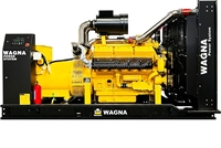 Générateur diesel Wagna Dl550 400 kW 500 kVA 50 Hz 1500 tr/min refroidi par eau triphasé pour l'exploitation minière et industrielle, groupe électrogène 24 V CC électrique