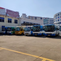 Bus d'occasion Ankai HK6669G, année 2014, version manuelle, moteur diesel, nombre de sièges 15-34 passagers, autocars JAC, mini-bus urbain
