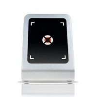 Escáner de Códigos de Barras 2D de Metal de Alto Rendimiento, Lector de Códigos QR Manos Libres, Interfaz USB, Caja de Pago Móvil, en Stock
