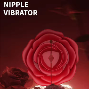 Rose nipple clip <b>vibrating</b> wireless masturbation device female nipple orgasm artifact SM sex props <b>remote</b> control nipple clip - Product Image 5