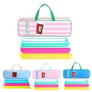Bolsa de Almacenamiento para Mahjong Personalizada, Bolsa de Viaje de Gran Capacidad, Bolsa de Maquillaje con Cierre de Poliéster, Bolsa de Cosméticos Portátil para Mujer - Product Image 1