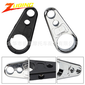 Zuqing Brake Line Clamp 25mm Electroplated For Harley Davidson Motorcycle Handlebar Accessories - Product Image 5