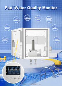 Système de contrôle automatique de la qualité de l'eau de <span class=keywords><strong>piscine</strong></span> via application WiFi intelligente (pH/ORP/Température) - Testeur et moniteur de qualité de l'eau de <span class=keywords><strong>piscine</strong></span> connecté à un chlorinateur au <span class=keywords><strong>sel</strong></span> - Product Image 3