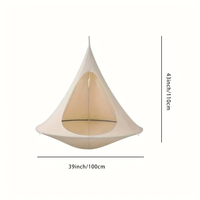 Haute qualité Portable Nylon pliable extérieur siège suspendu balançoire chaise support hamac tente Durable