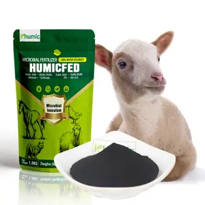"HumicFed" Fertilizante orgánico 60% ácido húmico aditivos para alimentos para animales alimento humato de sodio