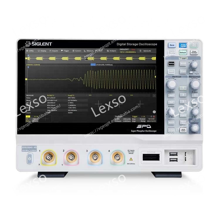 Siglent SDS2504X HD 500 MHz 4 Channel Digital Storage Oscilloscope