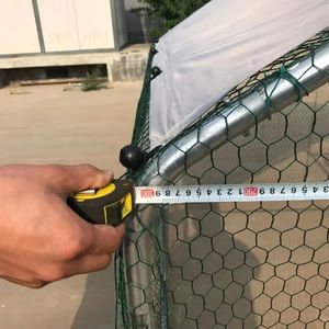 Çevre dostu galvanizli Metal tel örgü Pet House tavuk kümesi kafes ile katı desen ve anti-ultraviyole kapak - Product Image 2