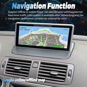 Écran QLED 8,8 pouces, 256 Go, Android 13, autoradio multimédia pour VOLVO C30 S40 C70 2004 - 2012, navigation GPS, Carplay, autoradio 2din - Product Image 2