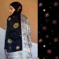 Tendance 2025 : Jilbab personnalisé avec logo, en modal satiné, respirant, léger, toutes saisons, châle de luxe pour femmes musulmanes