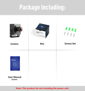 REVODATA 3MP PoE Mini IP kamera 1.7mm balıkgözü Lens 360 ° FOV minik Mini güvenlik ağ kamerası (I706-<span class=keywords><strong>3</strong></span>-P-FHW) - Product Image 6