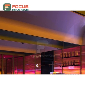 เคาน์เตอร์บริการคาเฟ่แบบรวม  ผิวลามิเนตไม้  โซนรับสินค้าสำหรับลูกค้า เคาน์เตอร์บริการหน้าร้าน - Product Image 6