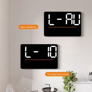 Reloj Personalizado con Arte, Alarma, Luz LED, Temperatura, Temporizador de Cuenta Regresiva Grande, Reloj Electrónico con Pantalla Digital, Calendario, Reloj de Pared para Personas Mayores - Product Image 6
