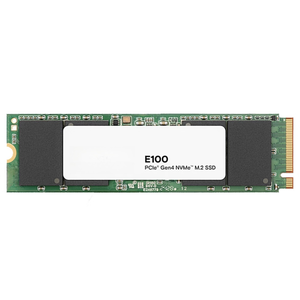 SSD Crucial Micron E100 da 480GB (Interfaccia M.2, NVMe PCIe 4.0 X4) con Velocità di Lettura di 4.700 MB/s per Desktop e Laptop - Product Image 1