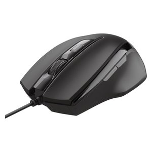 Ratón Consumer Voca Comfort con cable negro 6 botones USB tipo A - Product Image 1