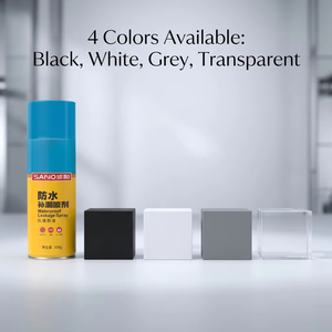 SANVO - Revestimiento Impermeabilizante en Aerosol, Sellador de Fugas, Aerosol de Betún <span class=keywords><strong>para</strong></span> Reparación de Techos de Acero y Paredes de Hormigón, Aerosol Anti-Fugas de 300g - Product Image 3