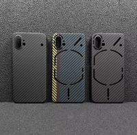 Coque de téléphone en fibre d'aramide pour One Plus Nothing Phone 2 Étui de protection