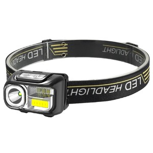Lucky Tiger <b>Led</b> Headlamp 2000 MAh Rechargeable <b>Battery</b> Adjustable Outdoor Cycling Fishing Light - Product Image 1