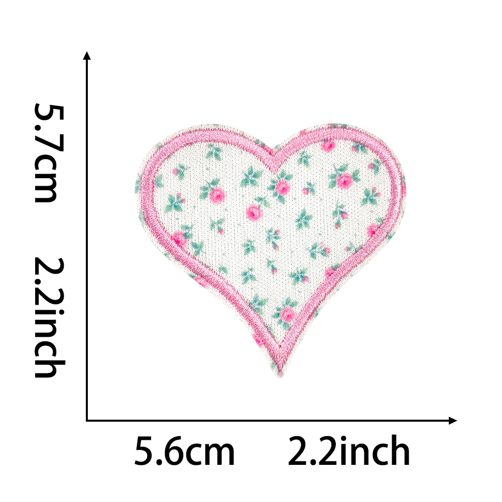 1pcs heart, pink