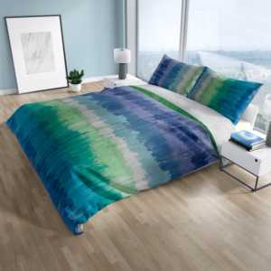 LISBONA Juego de funda nórdica de tamaño francés 52% algodón 48% POLYNE 30x30x76x56 Tamaño Pigmento impreso" - Product Image 5