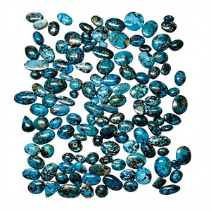 Turquesa Iraní Natural, Cabujón, Piedra Preciosa Suelta, Alta Calidad, Certificada por Terceros, Tamaño Personalizable, Entrega Rápida, Joyería - Product Image 1