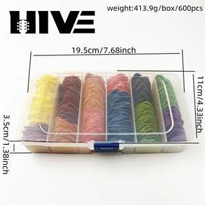 Juego de Púas de Guitarra de Plástico y Acero HIVE al por Mayor en Caja, Calibres 0.50mm, 0.60mm, 0.73mm, 0.88mm, 1.00mm, 1.14mm - Product Image 3