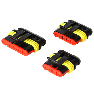 Steck verbinder der Serie AMP 1.5 für Stecker und Buchse 1/2/3/4/5/6 Stifte Kabelbaum stecker Wasserdichter elektrischer Steck verbinder für Kraftfahrzeuge - Product Image 3