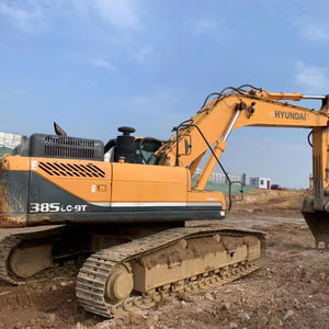 Pelle multifonction sur chenilles originale de la Corée Hyundai 385LC-9 Hyundai à haut rendement en bon état en vente - Product Image 1