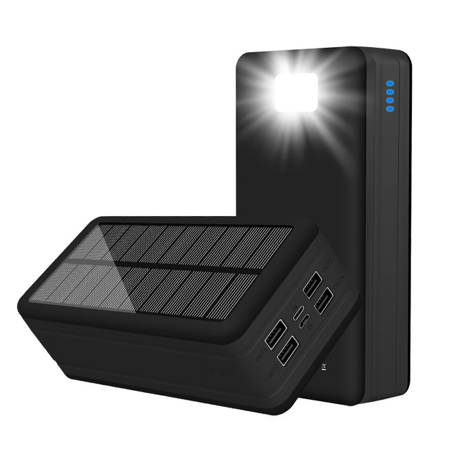 Super High Capacity Power Station 50000mah PowerBank Mobile Phone Charger Power Supply Four Usb Output Power Bank 50000mah