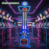 Machine de jeu d'arcade à monnayeur, jeu de rue de frappe au marteau géant, avec système de récompense, personnalisable, version anglaise, pour usage intérieur, 1 joueur