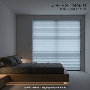 Tissu uniquement : Tissu de sélection fine pour stores plissés, stores alvéolaires et stores cellulaires, sur mesure ODM/OEM pour fenêtre - Product Image 3