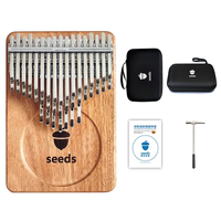 Chromatic Kalimba 41 Keys C Tone Professional Solid Wood Keyboard Musical Instruments Gifts With Case