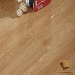 Superficie de cristal de <span class=keywords><strong>arce</strong></span> rojo oscuro <span class=keywords><strong>Suelo</strong></span> <span class=keywords><strong>laminado</strong></span> de madera de 7mm 8mm Hdf - Product Image 3