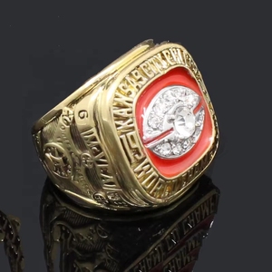 Anillos de Campeón de los Kansas City Chiefs de la <span class=keywords><strong>NFL</strong></span> de 1969 al por Mayor, Anillos de Aleación de Zinc de Alta Calidad para Regalos de Aniversario - Product Image 4