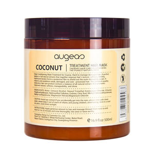 Masker rambut keratin kelapa <span class=keywords><strong>anti</strong></span> keriting, perawatan perbaikan menutrisi rusak - Product Image 1