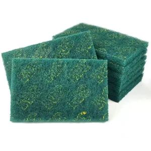 Giá tốt nhất tùy chỉnh nhà bếp bọt xốp cọ rửa Pad màu xanh lá cây vuông chà miếng bọt biển cuộn Độ cứng Trung bình OEM hỗ trợ - Product Image 3