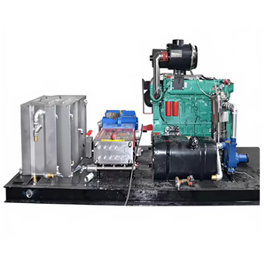 Professionelles Diesel-LKW-Montiertes Hochdruck-Reinigungssystem zur Gummiabtragung von Flugfeldern mit Kaltwasserreinigung - Product Image 2