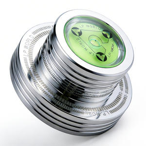 Stabilisateur de platine vinyle professionnel personnalisé pour lecteur de disques vinyles LP, avec fonction de vérification de la vitesse anti-vibrations - Product Image 5