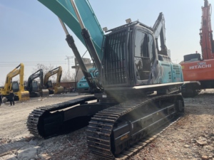 Original KOBELCO SK350 SK350LC 35 ton Second Hand Crawler Digger Used <b>Excavators</b> Heavy <b>Excavator</b> CE Certified Breaker - Product Image 4