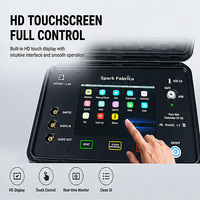 Contrôleur Pyro Sim CT-05, équipement de scène professionnel, écran tactile, DMX512, console de machine à feux d'artifice froids, Spark Fabrica